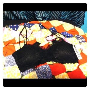 Black bralette